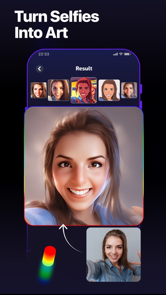 #3. FunFace - Photo Editor (iOS) بواسطة: SAN MOBILE