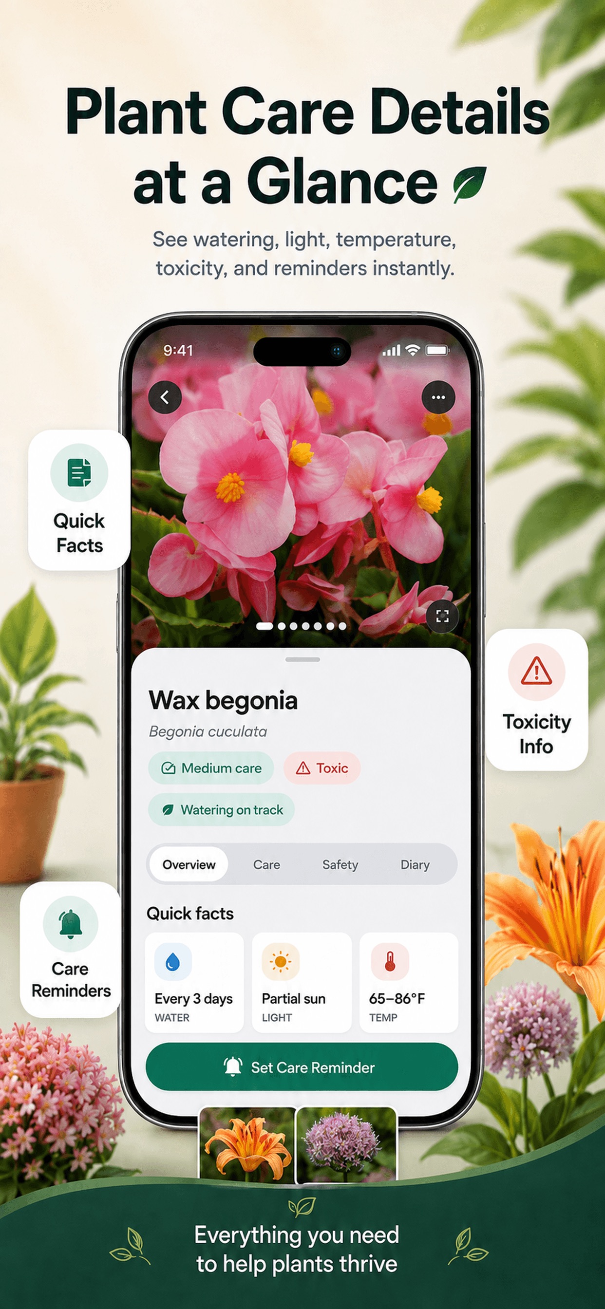 Screenshot 3 of FloraCare: Plant ID & Care