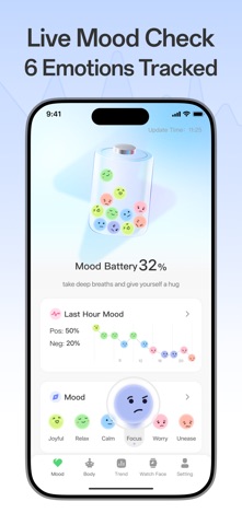 BodyMood AI: Workout, Fitness iPhone screenshot