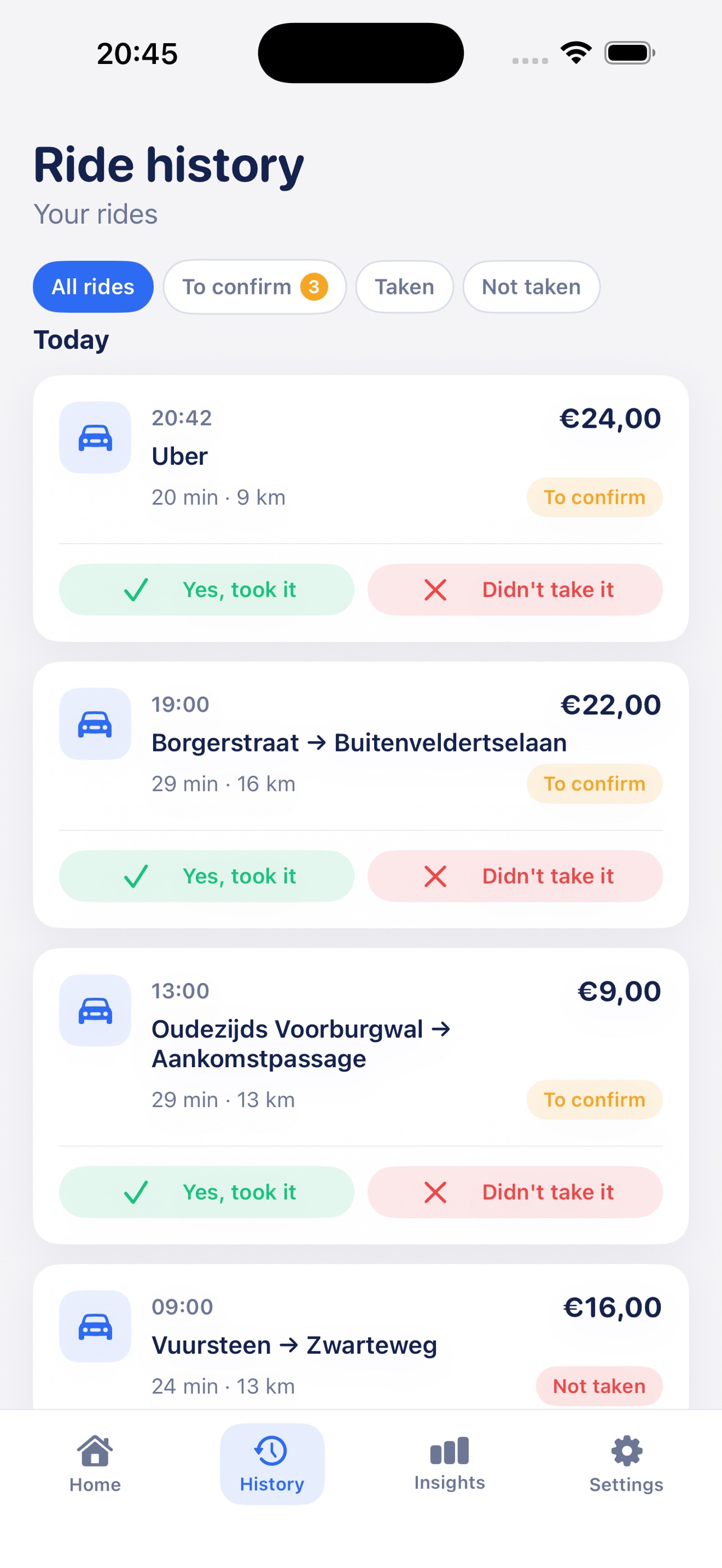 Screenshot 4 of FareReal