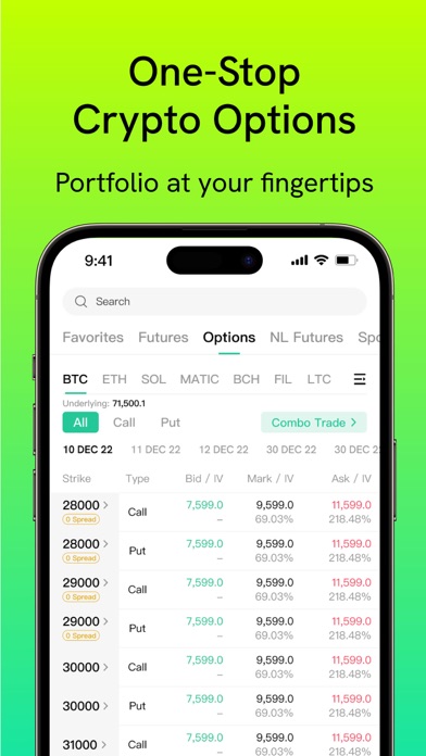 Coincall：Crypto Option&Futures Screenshot