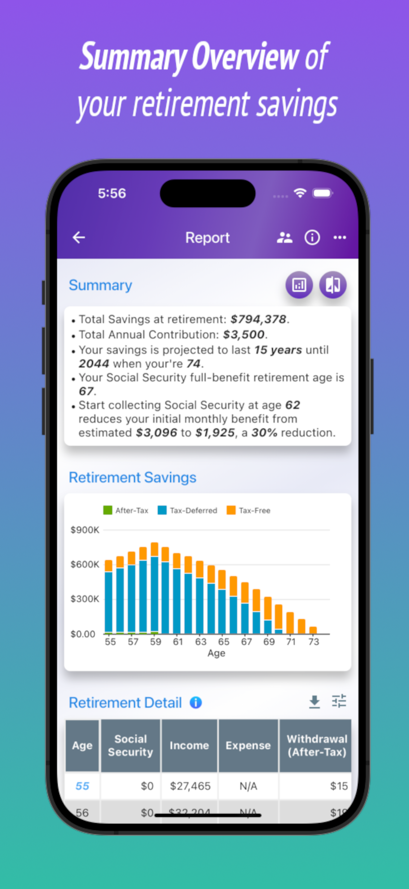 Retirement Advisor screenshot 3