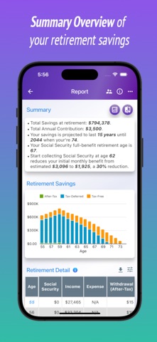 Retirement Advisor Screenshot 3 of 8