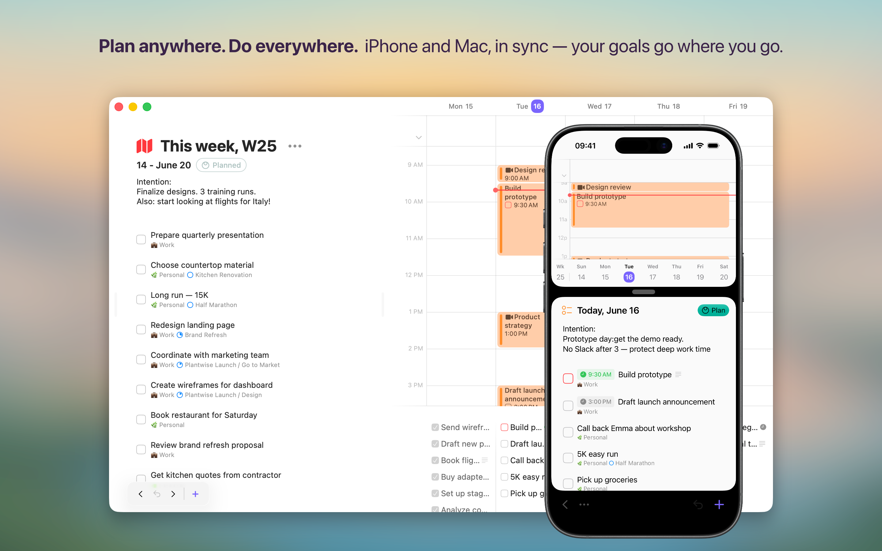 Space - Goal & Life Planner
