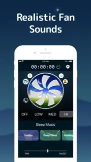 bedtime fan: white noise baby iphone screenshot 3