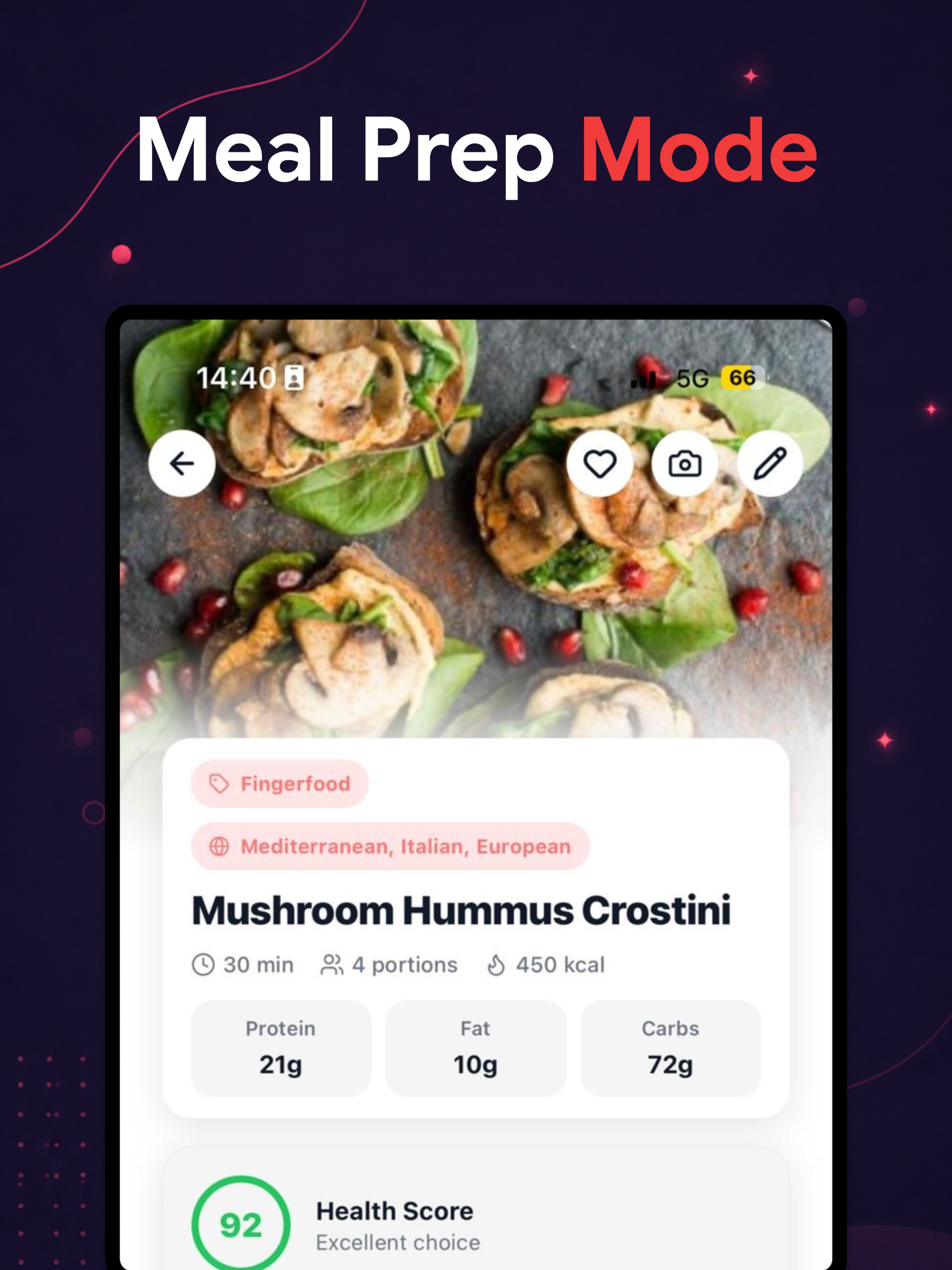 Mr BITE: AI Nutrition Coach screenshot 10