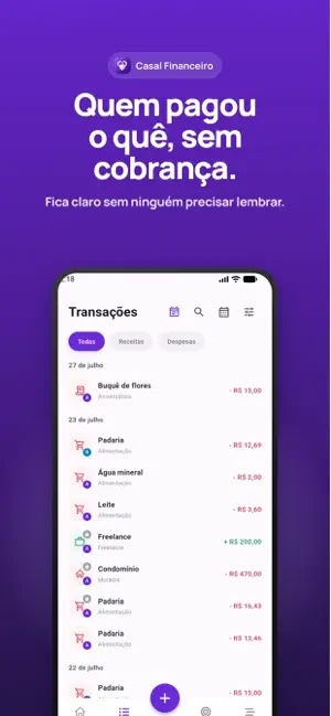 Casal Financeiro screenshot 3