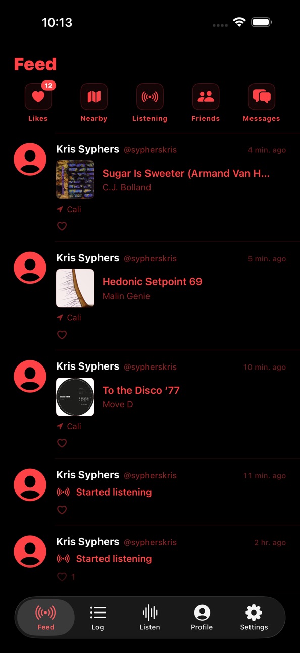 iPhone screenshot