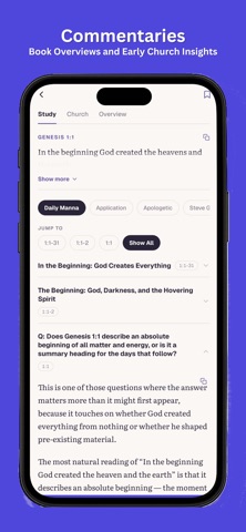 Daily Manna: Bible Study Screenshot 3 of 8