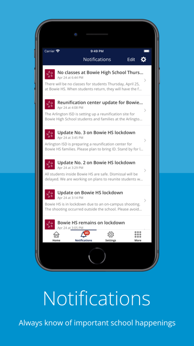 Arlington ISD Screenshot