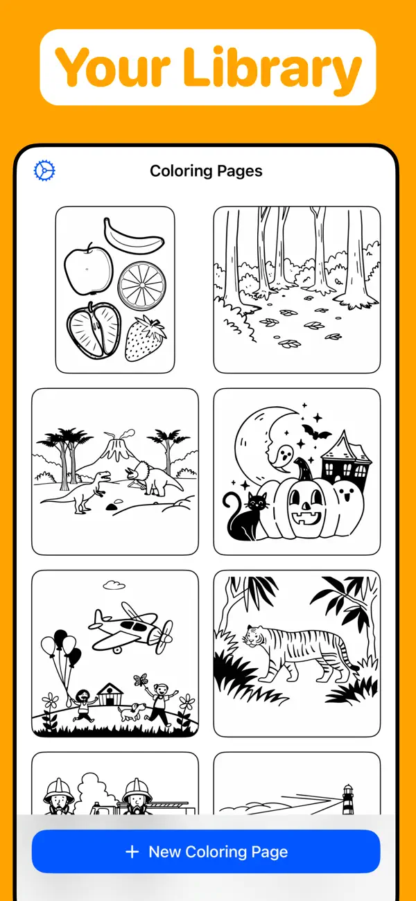 #6. Coloring Page Generator AI (iOS) От: Axel Le Pennec