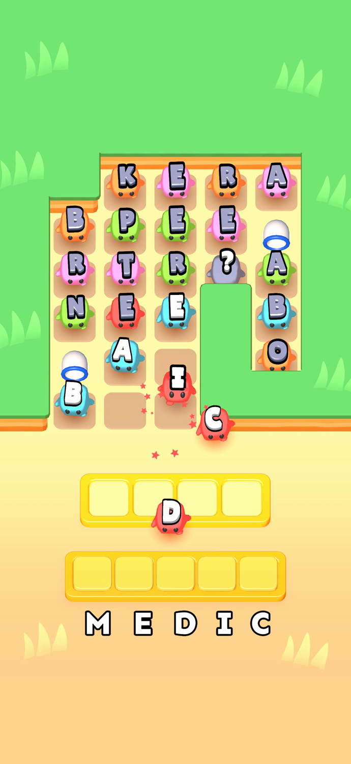 Letter Pop Fun Word Puzzle