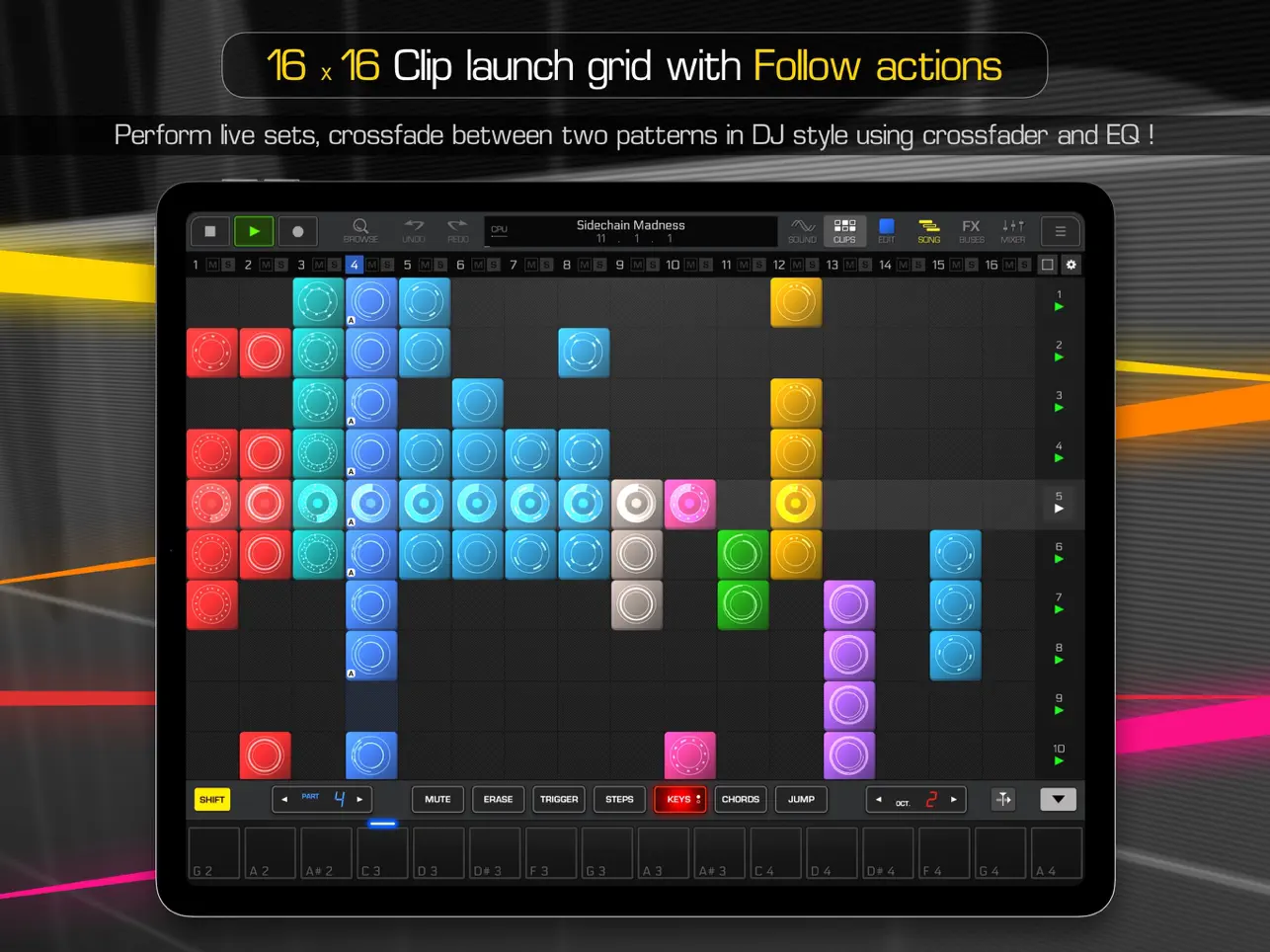 #3. Groove Rider 2 (iOS) Με: Dmitrij Pavlov