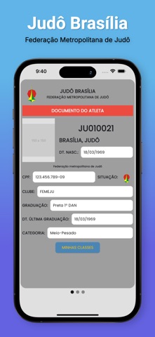 Judô Brasília screenshot