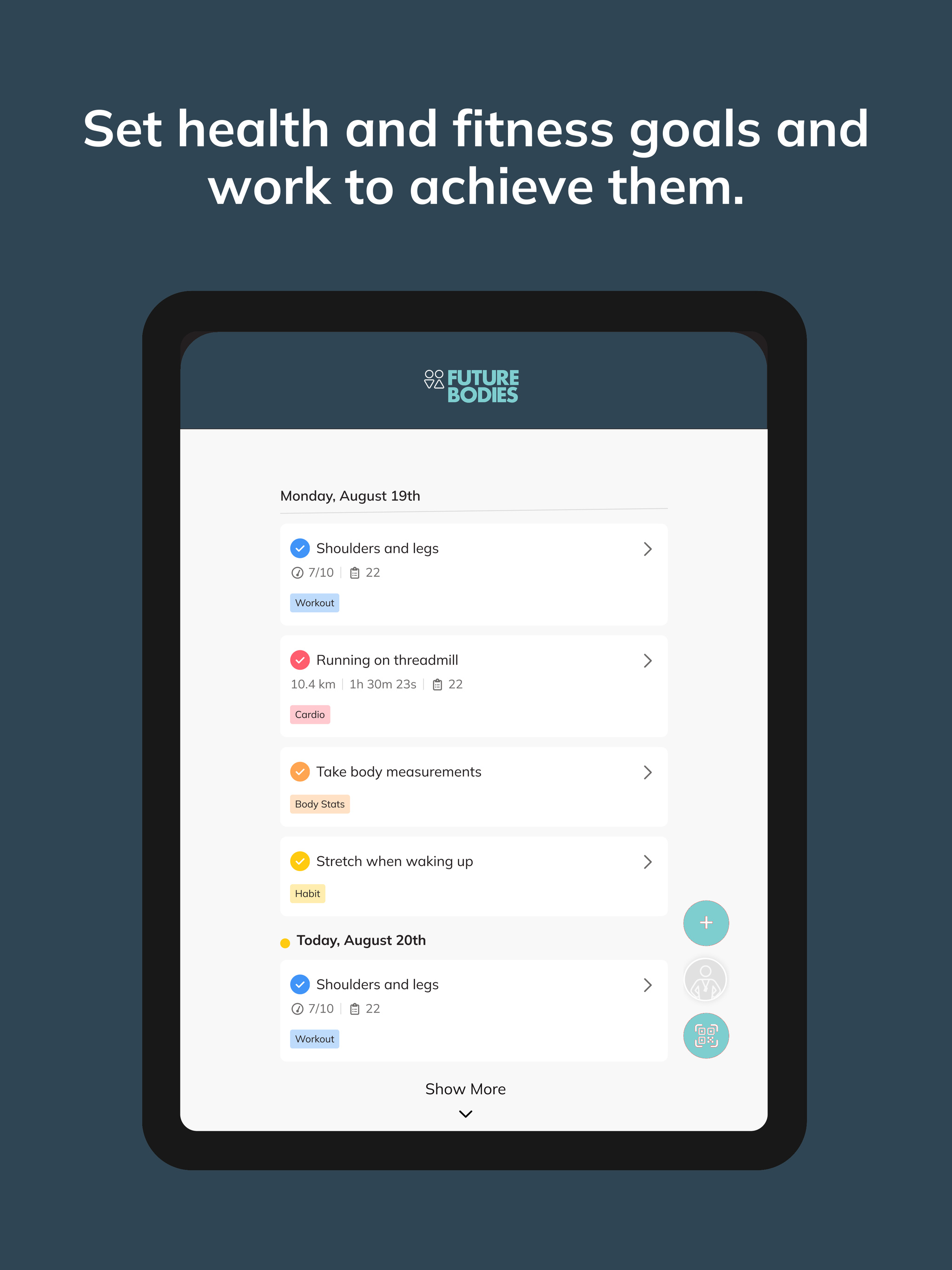 Future Bodies Coaching App screenshot 10
