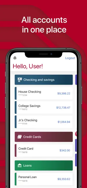 Bank of Oklahoma Mobile screenshot 1