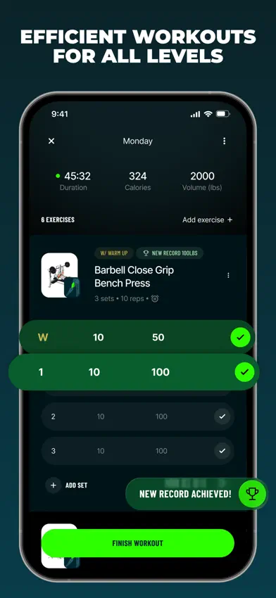 Befit: Gym & Home Workout Plan screenshot 3