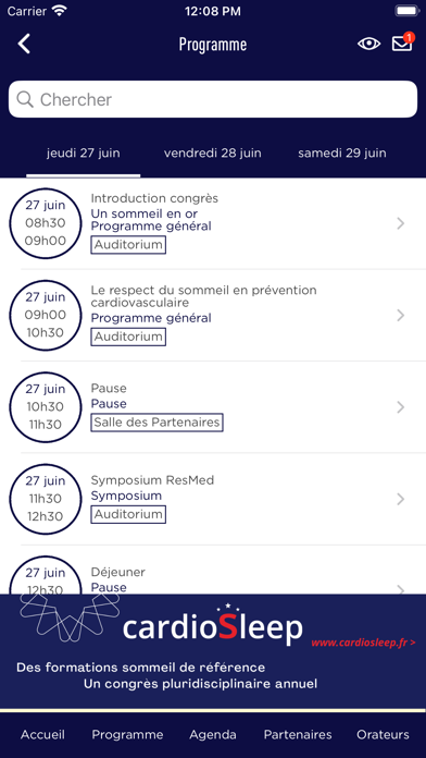 CardioSleep 2024 Screenshot