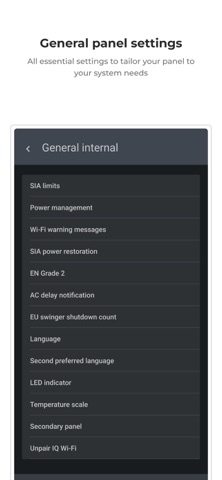 IQ Installer Interface iPhone screenshot
