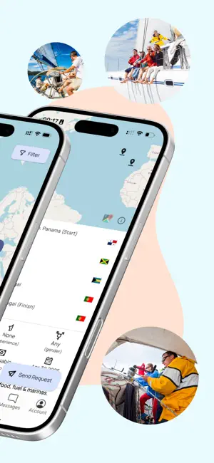 Yacht Cabin: Find sailing crew screenshot 2