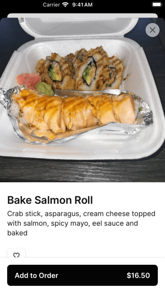 Neko Sushi To Go iPhone screenshot 4 - Food & Drink app