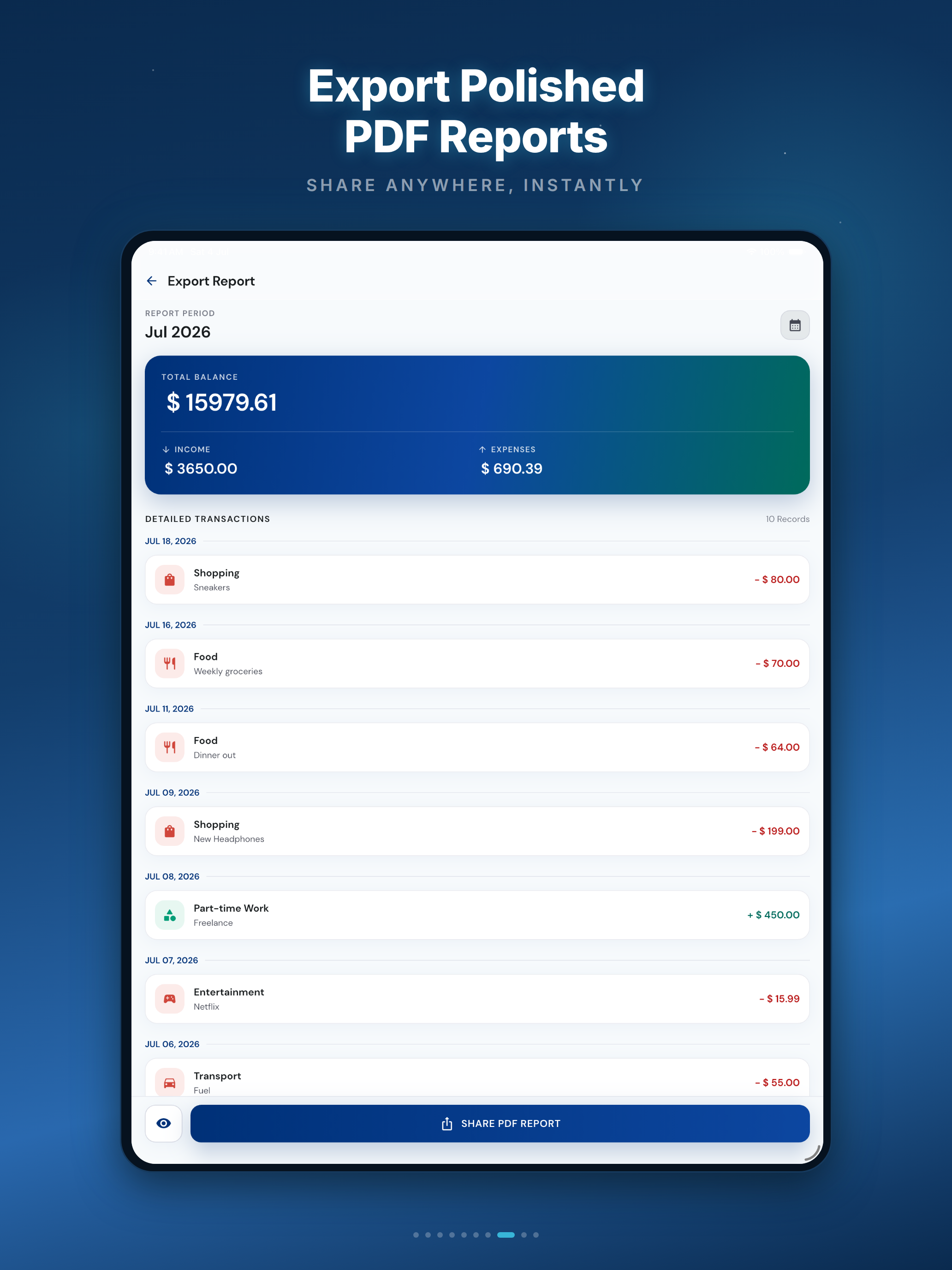 Home Expense Tracker & Manager screenshot 18