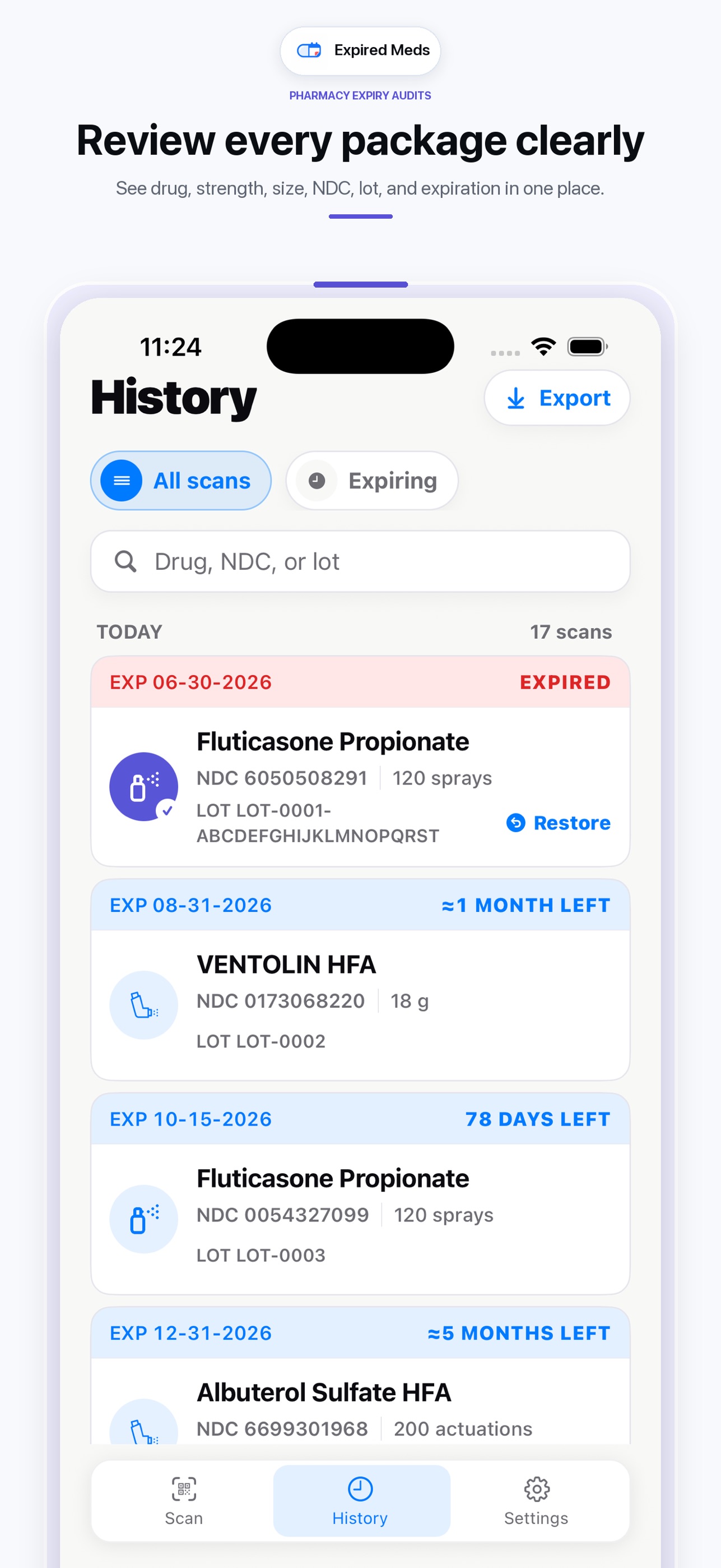 Screenshot 3 of Expired Meds