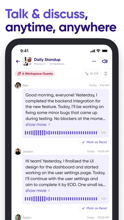 Carbon Voice: Talk Async screenshot-3