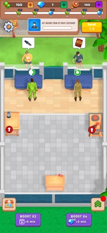 Meat Shop: Idle Hunt iPhone screenshot