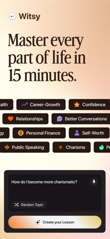 Witsy: Daily Microlearning Screenshot 1 of 7