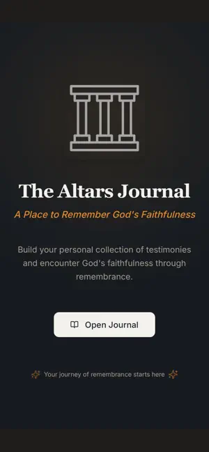 The Altars Journal screenshot 1