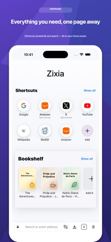 Zixia Browser & Reader Screenshot 4 of 8