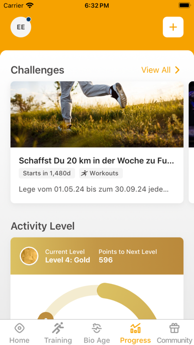 CK Fitness Screenshot