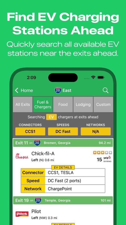 #4. iExit Interstate Exit Guide (iOS) 由: Metrocket, LLC