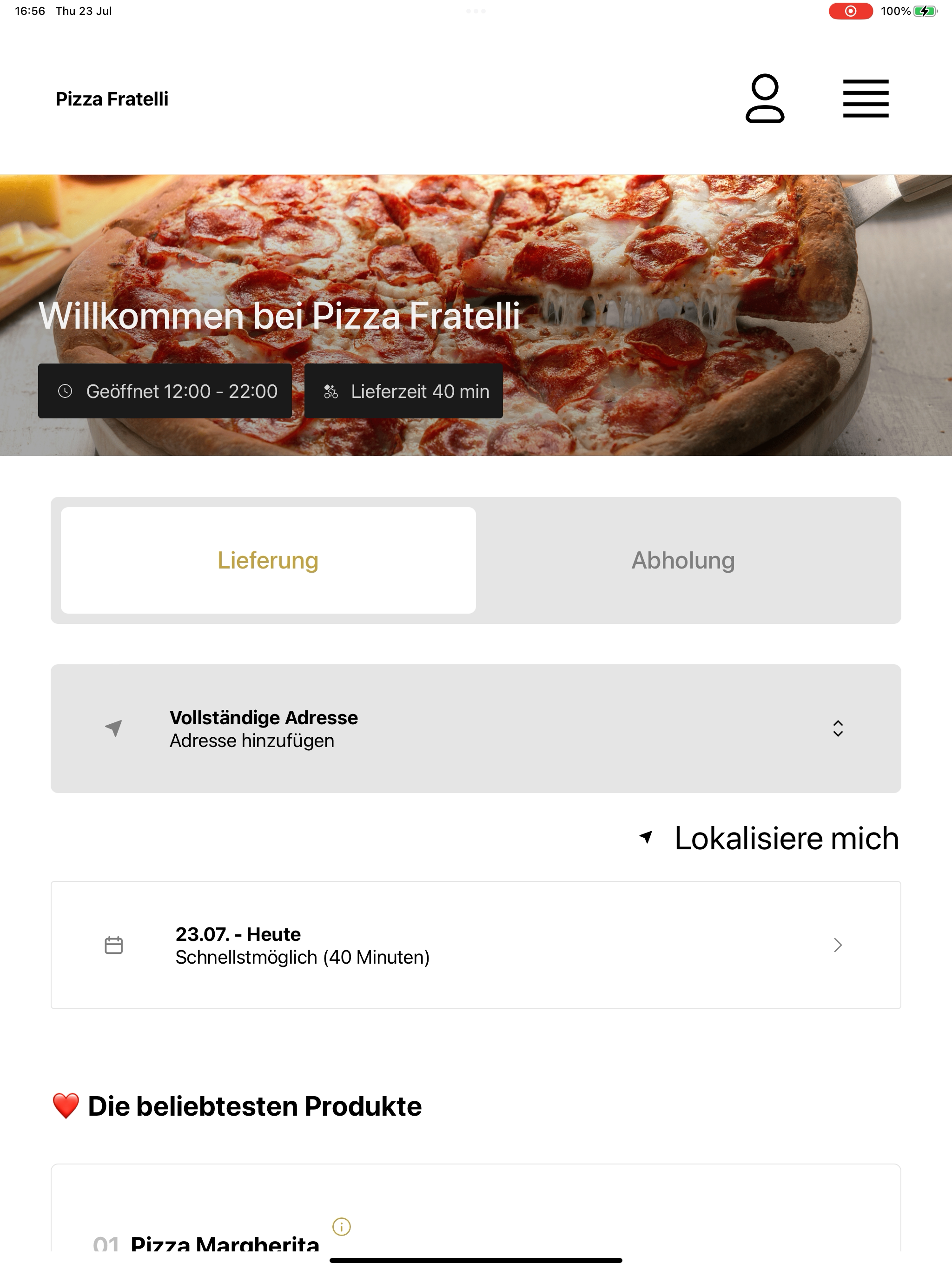 Pizza Fratelli screenshot 10