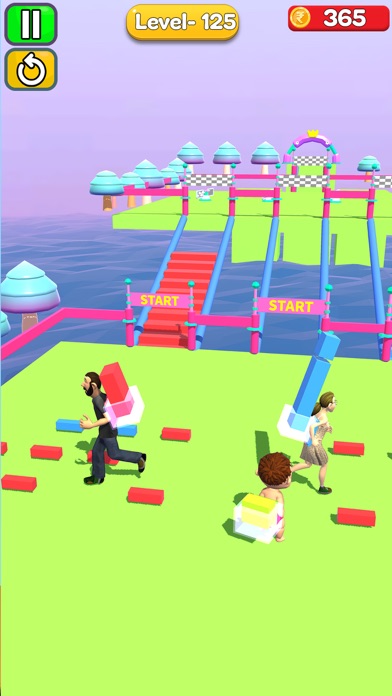 Baby Bridge Race: Daddy Prank Screenshot