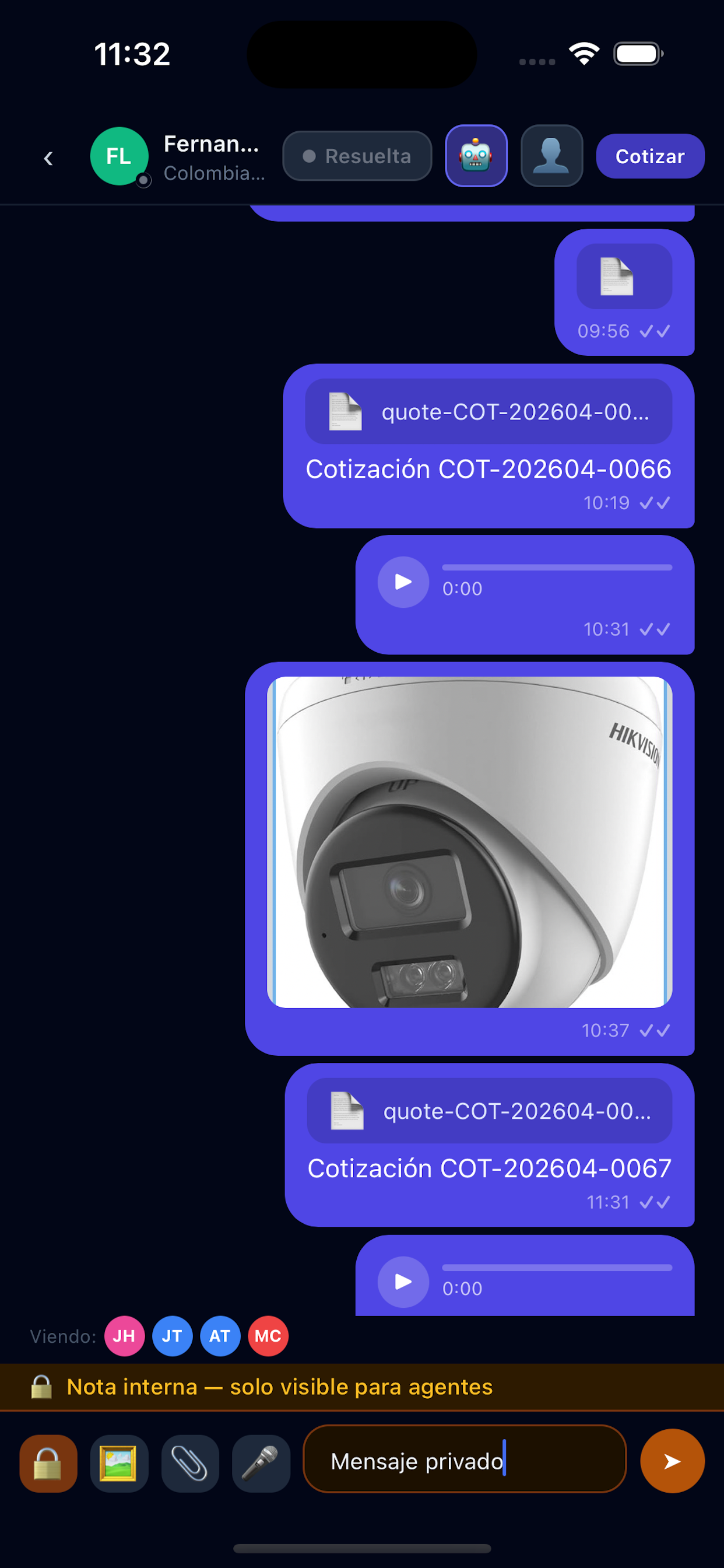 FIIXCOM Chat