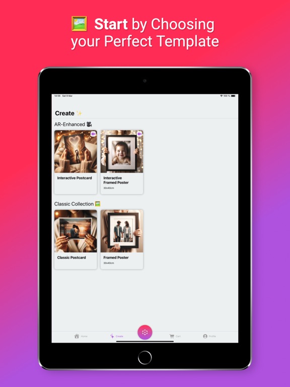 Pixelier - Photo Printing iPad screenshot 1 - Photo & Video app