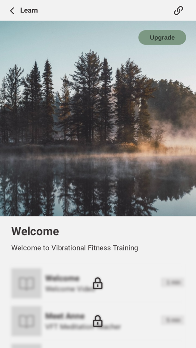 Vibrational Fitness Training Screenshot