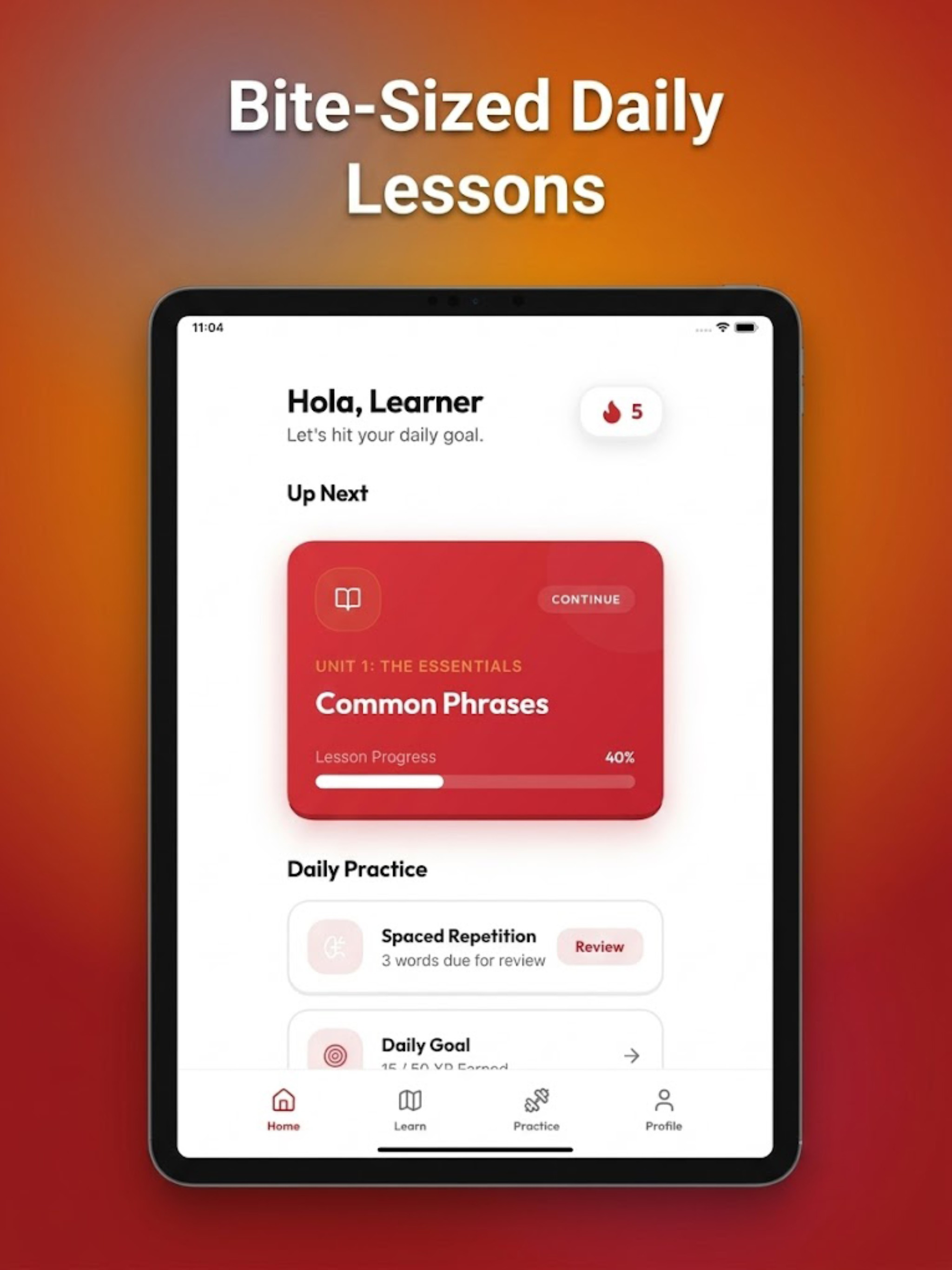 Lengua: Learn Spanish Daily screenshot 7