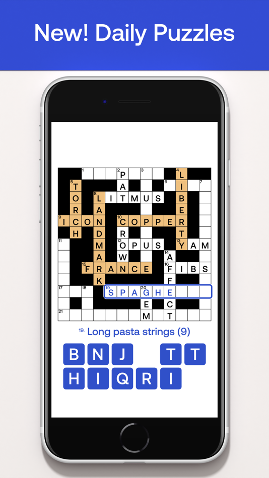 #3. Crossword - by puzzling.com (iOS) 来自: AppyNation Ltd.
