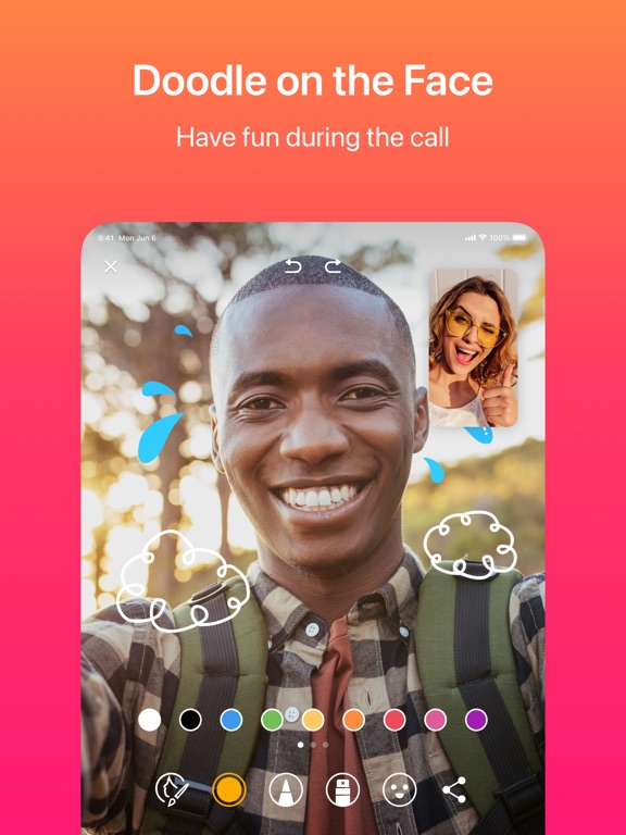 Screenshot #6 pour JusTalk - Chat vidéo et appels