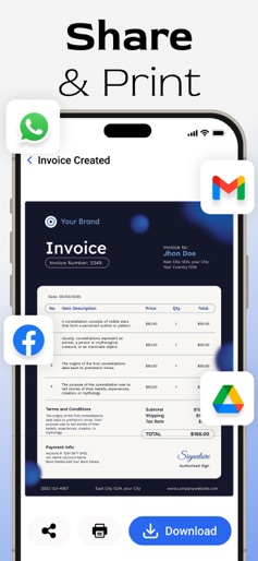 Invoice Generator and Estimate screenshot 8