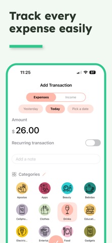 Finely: Budget Expense Tracker Screenshot 5 of 5
