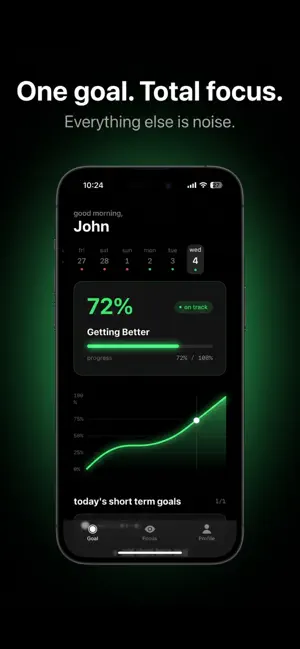 One Goal - Daily Check-In App screenshot 1