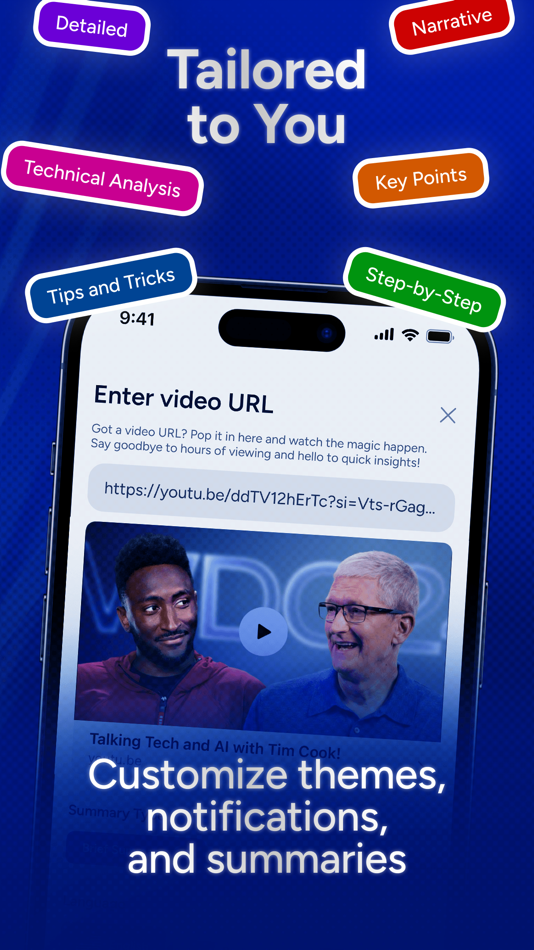 #5. Oz AI Video Summarize (iOS) Podle: Nefarius Apps