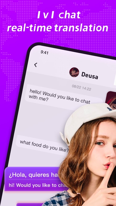 ChatU Live iPhone screenshot 4 - Social Networking app