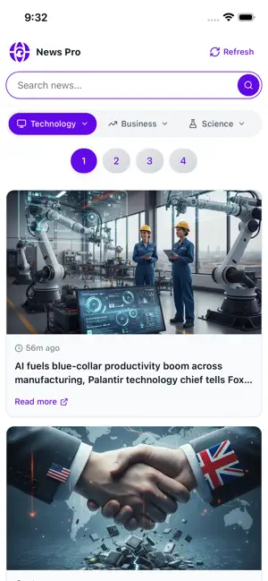 Ai News Pro screenshot 1