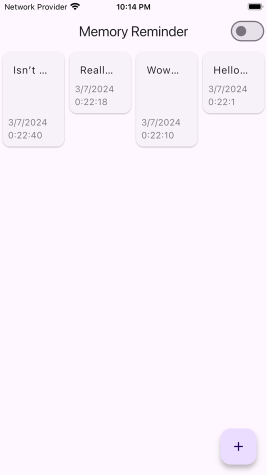 #2. The Memory Reminder (iOS) 来自: WebRoose Development