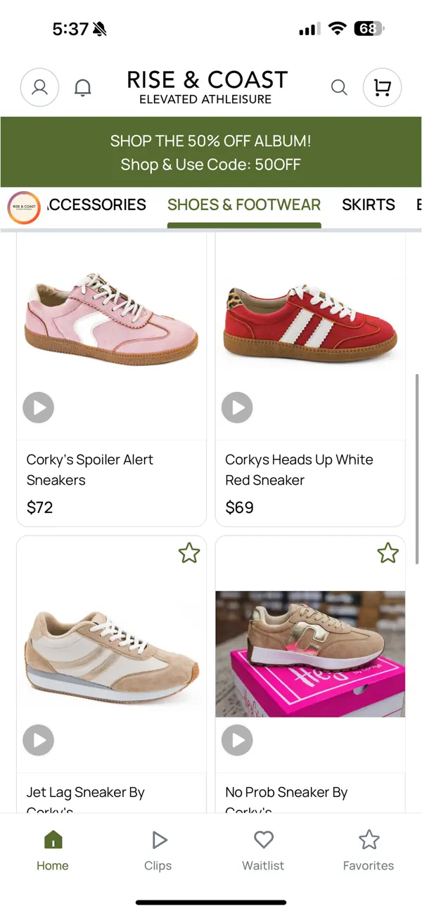 Screenshot #2 pour Rise And Coast Boutique